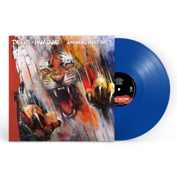 Tygers of pan tang animal instinct lp Animal Instict (re-issue 2024) LP (transparent light blue)