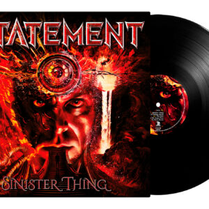 Statement_black_vinyl_mockup Sinister Thing (black LP)