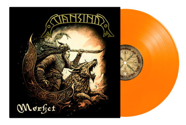 Vansind_Mørket_orange_vinyl_mockup Mørket (orange LP)